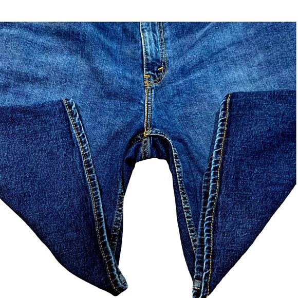 Levi Strauss Signature Blue Jeans Shorts Bermuda Mens Plus Size W40 Stretch - Picture 8 of 12